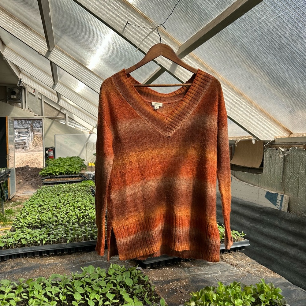 Ombré Sunset Sweater